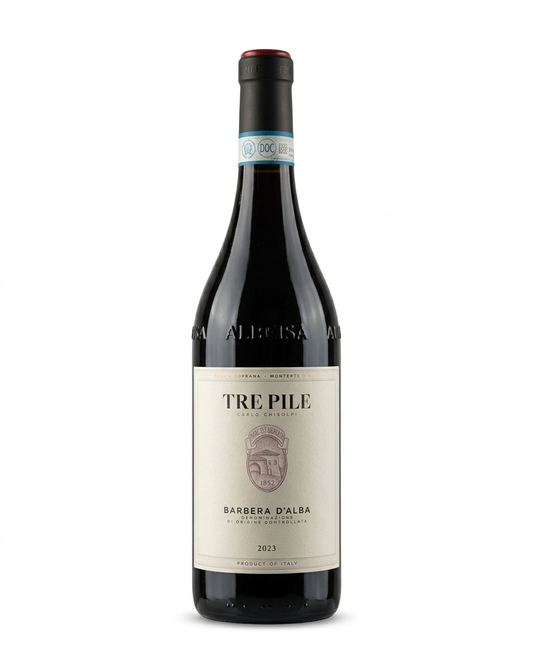 Barbera d'Alba DOC 2023 – TREPILE – bottiglia di vino